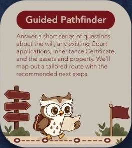 Guided PathFinder: answer a short series of questions and we'll map out a tailored route with the recommended next steps.