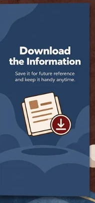 Download the information. Save it for future reference and keep it handy anytime.